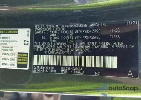 2022 Lexus Rx 350 z USA, uszkodzony, nr VIN 2T2JZMDA6NC320775